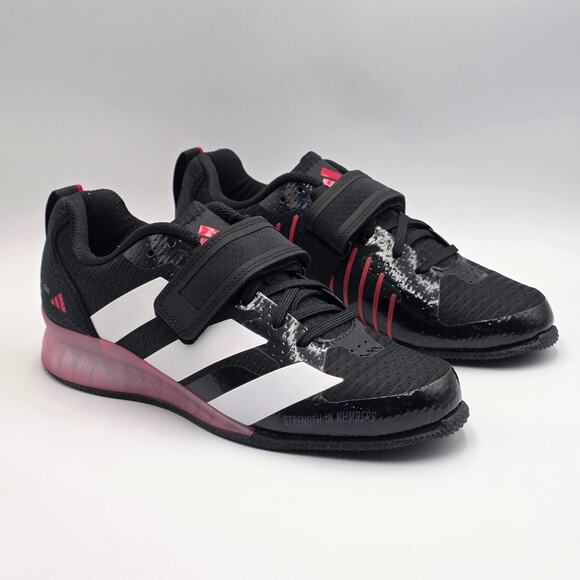 adidas Adipower Weightlifting 3 Size 7M / 8Wmns Shoes IH8232 Black Red New main image 9
